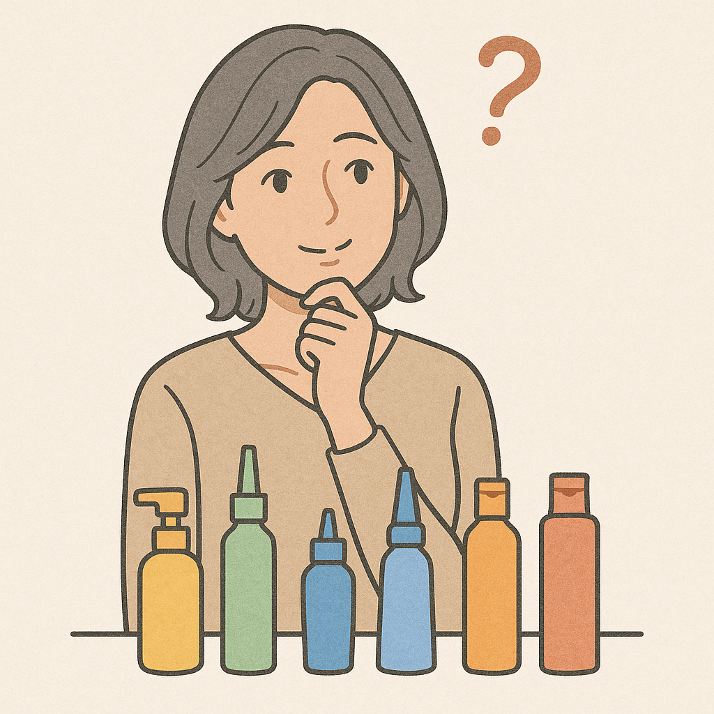 女性用育毛剤を選ぶ