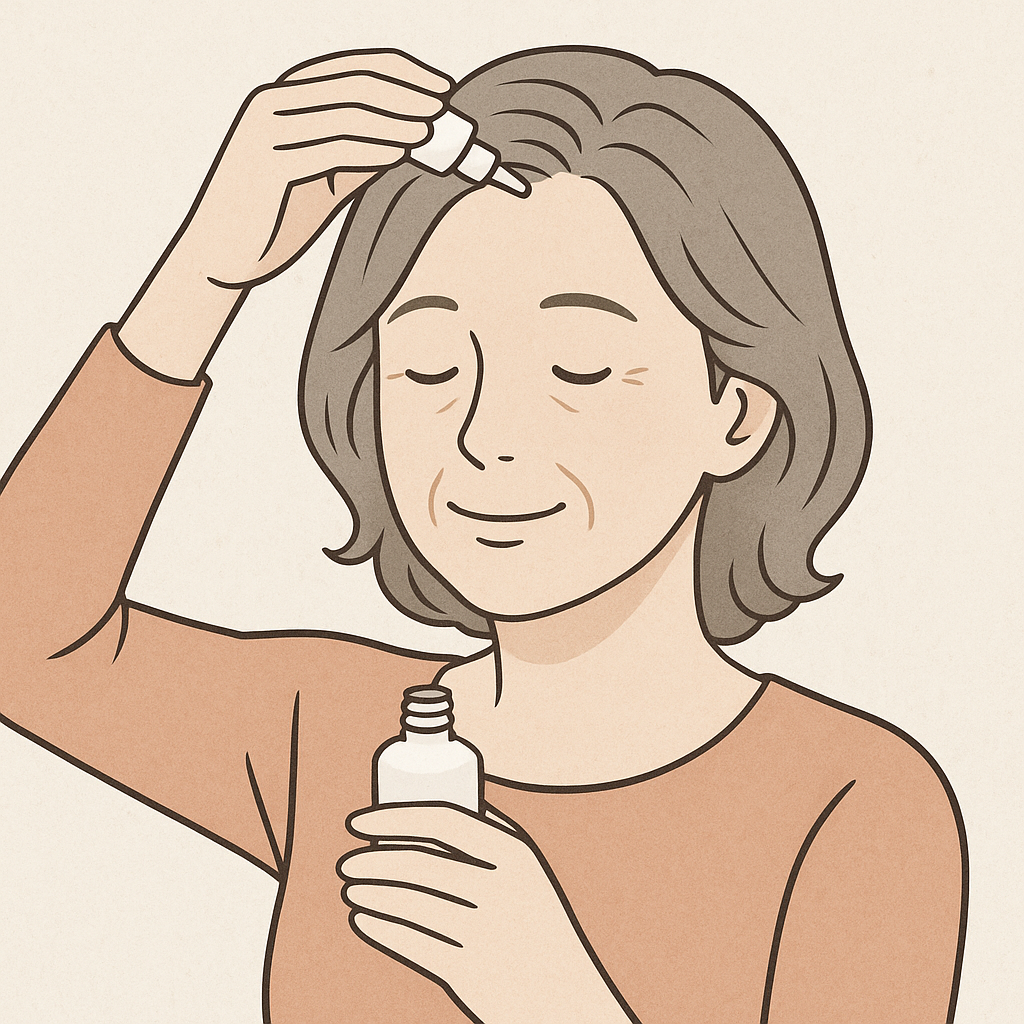 女性用育毛剤を使ってしっかり頭皮ケア
