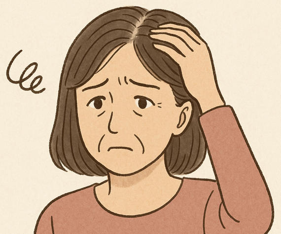 女性特有のびまん性脱毛症や分け目の薄さの特徴