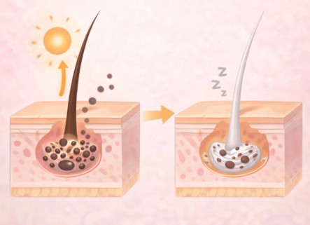 メラノサイトの減少