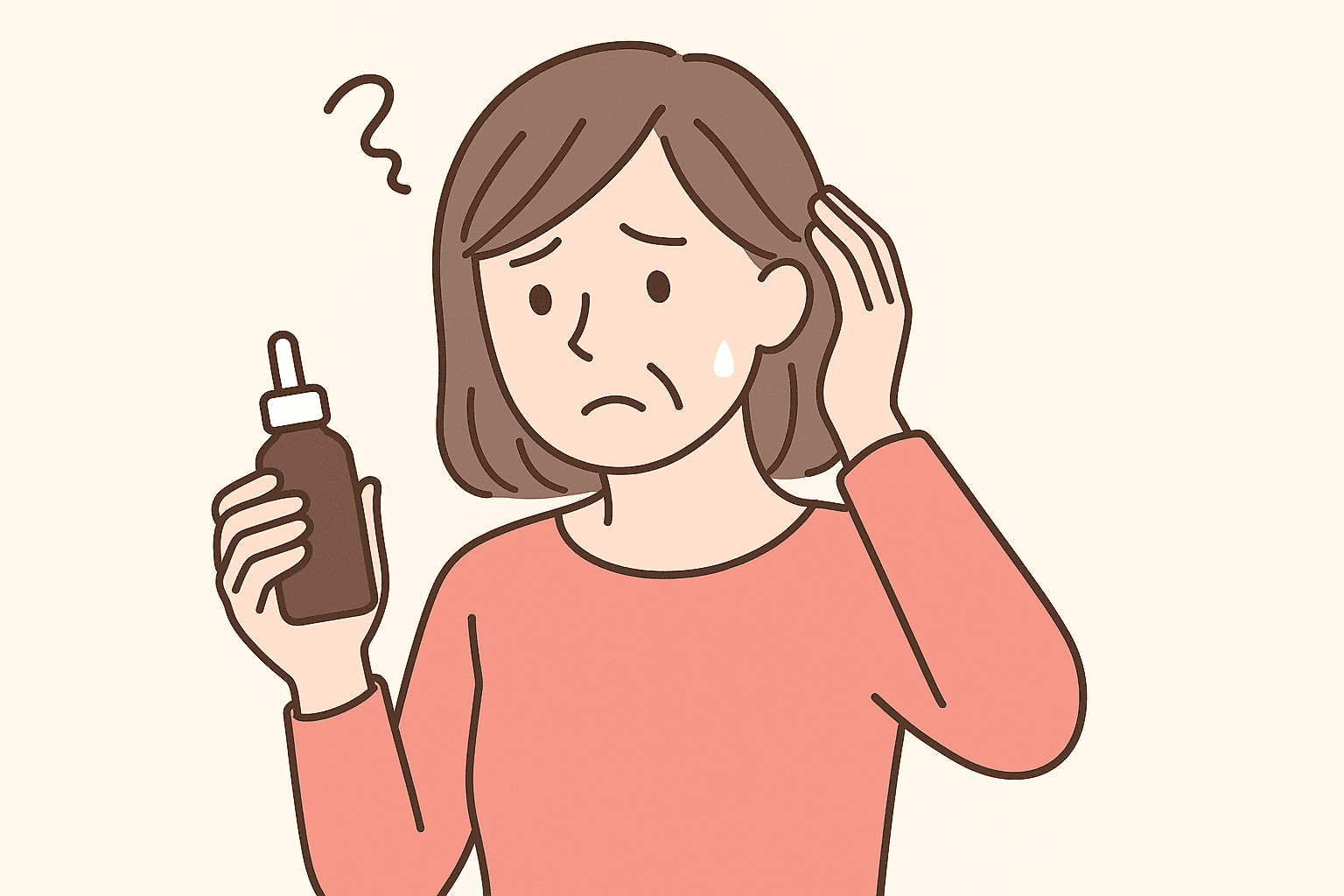 合わない育毛剤