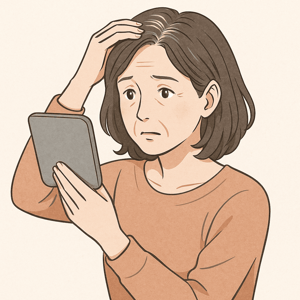 白髪と薄毛の関係