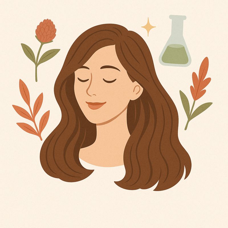 髪にハリやコシ、ふっくら