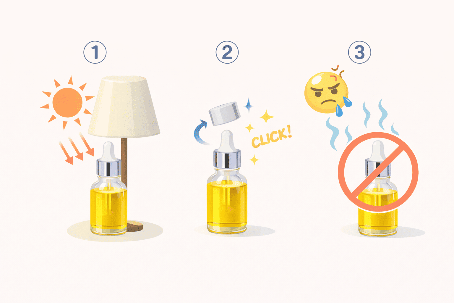 ホホバオイル保管方法